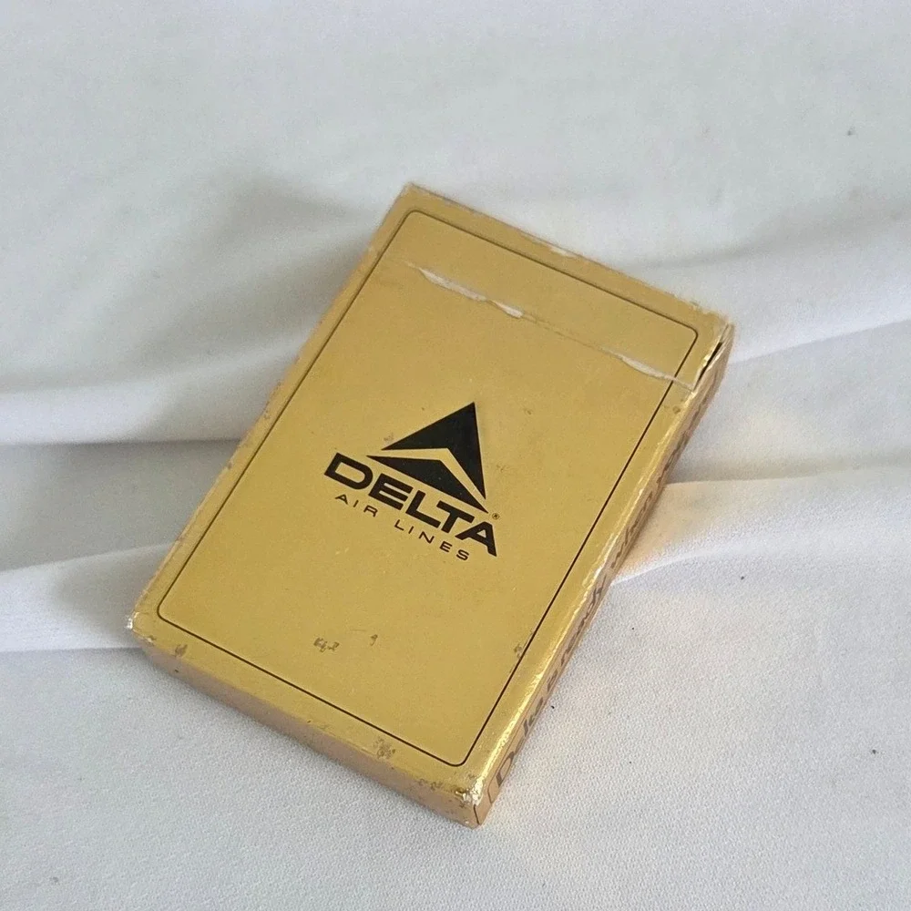 Vintage Delta Air Lines Playing Cards Florida West Coast, Tampa Clearwater